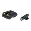 I mirini TFO TRUGLO per 1911 offrono visibilità ottimale in tutte le condizioni di luce grazie alla tecnologia Tritium/Fiber Optic e design a basso profilo.