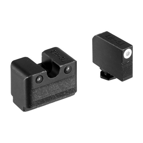 I mirini notturni TRITIUM per Glock offrono massima luminosità senza batterie, design snag-free, finitura Fortress e operatività d'emergenza con una mano.