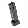 I caricatori Beretta APX .40 S&W in acciaio offrono una capacità di 10, 15 o 18 colpi, garantendo prestazioni affidabili e una finitura nera resistente.