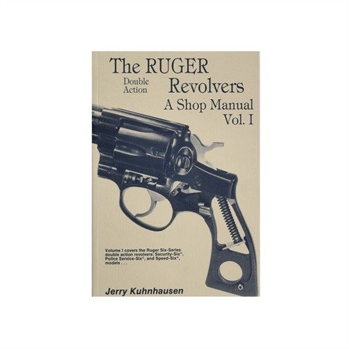 Il manuale RUGER® DOUBLE ACTION REVOLVERS offre istruzioni dettagliate su riparazioni e tecniche avanzate per i revolver Speed, Security e Service Six.
