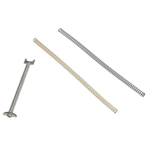 Il kit Volquartsen VS3 per la molla di recupero offre molle codificate a colori per abbinare facilmente il peso della molla all'ammunizione e un'installazione rapida.