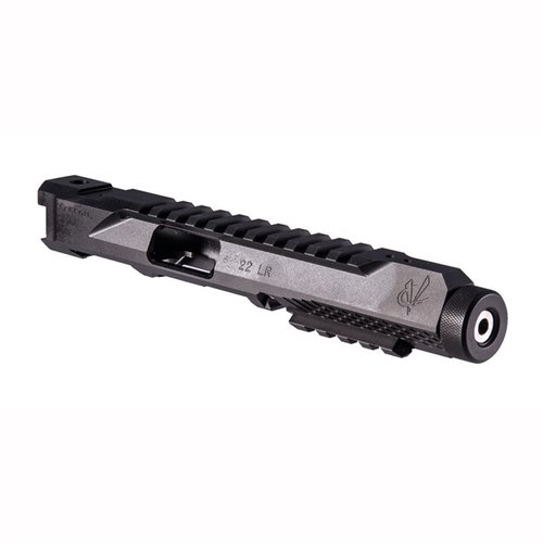 L'UPPER VOLQUARTSEN LLV Competition trasforma il tuo Ruger® Mark IV™ in una pistola da competizione .22 con precisione e bilanciamento ottimali.