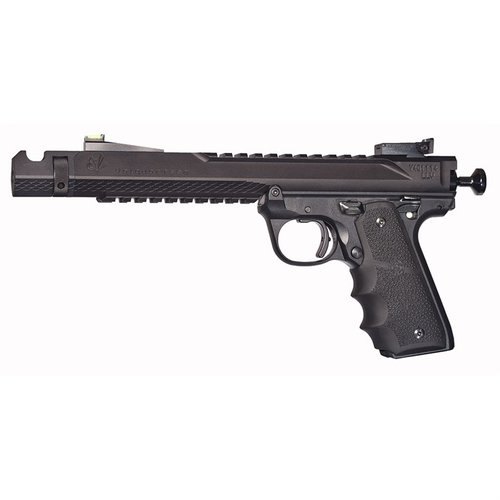 Il MK IV Frame Black Mamba offre un sistema di smontaggio a pulsante, canne in acciaio inox, compensatore e mirini Hi-Viz per una precisione eccezionale.
