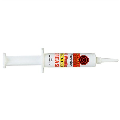 L'ALL-WEATHER® HIGH-TECH GREASE offre una lubrificazione affidabile da -65° F a +350° F, ideale per superfici scorrevoli e parti ad alta frizione.
