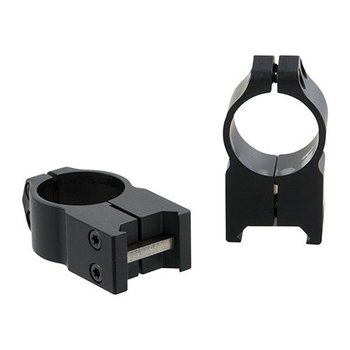Anelli MAGNUM in acciaio, lavorati con precisione, garantiscono un montaggio sicuro per ottiche pesanti, mantenendo la zero anche dopo smontaggi ripetuti.