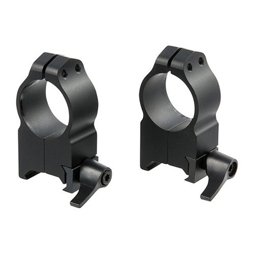 Le anelli Maxima Quick Detach offrono un sistema di montaggio robusto e versatile, garantendo rimozione e riattacco senza perdita di zero e compatibilità con basi Weaver.