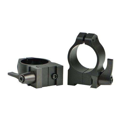 Anelli di montaggio CZ Quick Detach garantiscono il ritorno al punto di mira senza perdita di zero, con leve indicizzabili e montaggio sicuro su ottiche.