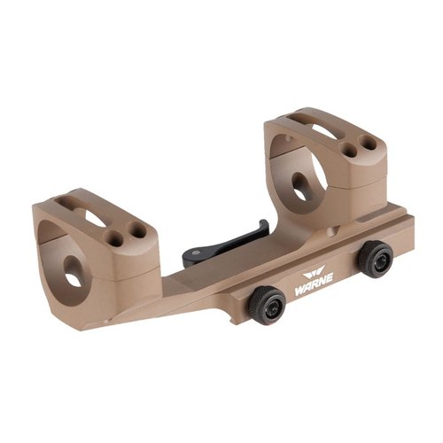 Il QD XSKEL Cantilever Mount di Warne è leggero e affidabile, con design esteso per un migliore eye relief e altezza ottimale, perfetto per MSR e competizioni.