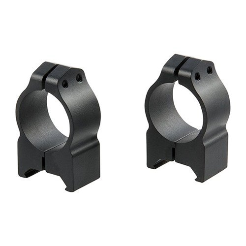 Le Maxima Fixed Rings offrono una montatura robusta e durevole, con 4 viti per una tenuta sicura e una chiave di controllo del rinculo per resistere a forti colpi.