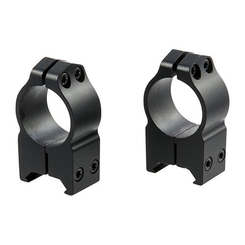 Le Maxima Fixed Rings offrono una montatura robusta con 4 viti T-15, chiave di controllo del rinculo e ampia superficie di bloccaggio per ottiche sicure.
