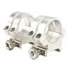 I QUAD LOCK RINGS in alluminio offrono una doppia potenza di serraggio con due cappucci per base, garantendo una pressione uniforme e prevenendo la rotazione dello scope.