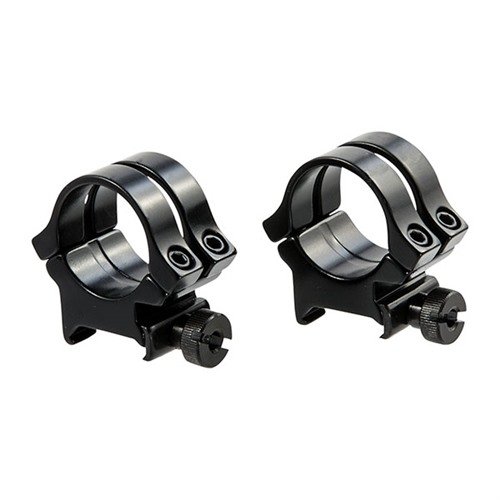 I QUAD LOCK RINGS WEAVER offrono doppia potenza di serraggio con due tappi per base, costruzione in alluminio leggera e copertura di 210° per una pressione uniforme.