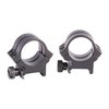 I QUAD LOCK RINGS in alluminio offrono una doppia potenza di serraggio con due cappucci per base, garantendo una pressione uniforme e impedendo la rotazione dello scope.