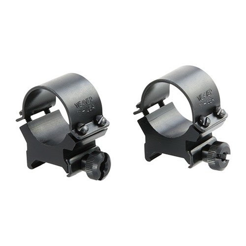 Le SURE-GRIP RINGS di WEAVER offrono una potenza di serraggio uniforme e robusta, garantendo un'installazione facile e un ritorno preciso allo zero.