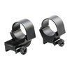 I Top Mount Extension Rings WEAVER da 30mm in blu opaco offrono un movimento dell'oculare di 3⁄4" e sono disponibili in diverse configurazioni per una maggiore versatilità.
