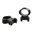Anelli di montaggio X-High, 1", blu opaco