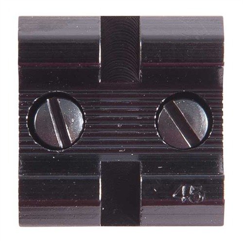 Le basi TOP MOUNT in alluminio leggero si adattano a una vasta gamma di fucili, carabine e pistole, disponibili in set o singole per un'installazione facile.