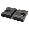 Le basi in alluminio leggero si adattano a molti fucili, fucili a pompa e pistole, disponibili in set o singole, per un montaggio sicuro e versatile.