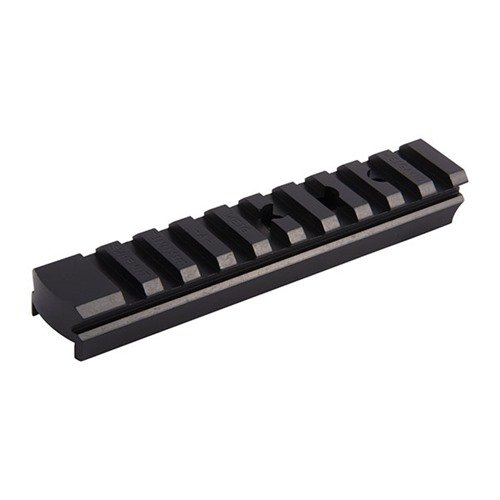 Supporto ottica S&W K, L, & N Frame, leggero e a profilo basso, si adatta a revolver recenti senza bisogno di modifica; include viti di montaggio.