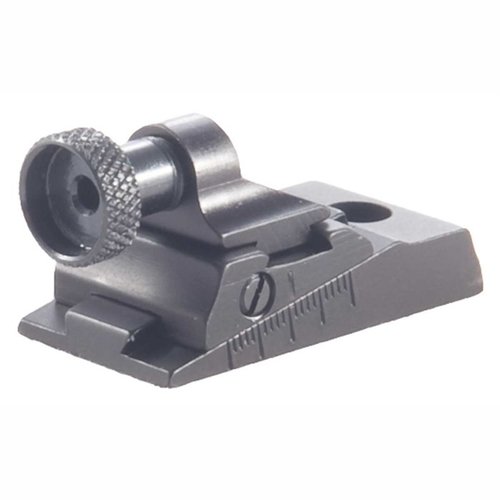 Il mirino posteriore MARLIN 336 WGRS offre un'installazione semplice su ricevitori, migliorando la precisione con il design peep in alluminio anodizzato nero.