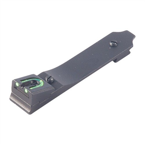 La mira posteriore Dovetail MARLIN con 2 punti fibra ottica verde offre contrasto nitido e acquisizione rapida del bersaglio, regolabile in elevazione e deriva.
