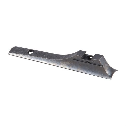 La SCREW-ON STREAMLINED RAMP in acciaio lucido e blu offre una facile installazione con due viti, garantendo stabilità e precisione per il tuo fucile.