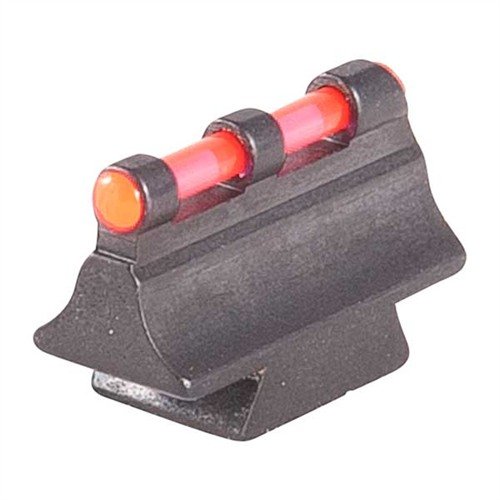 Mirino anteriore RIFLE FIBER OPTIC 375N facile da installare, raccoglie luce ambientale per una visibilità eccezionale e non si sbiadisce alla luce solare.
