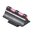 .406" mirino anteriore 406M in fibra ottica, acciaio, rosso