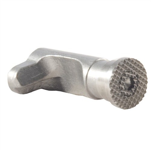 Il pulsante di rilascio esteso 1911 offre cambi rapidi del caricatore con una presa sicura. Include un pulsante rimovibile in acciaio inox e una chiave Allen.