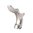 Sicura per impugnatura Bullet Proof, inox