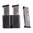 GOVT .45 ACP 8 colpi, argento, base in polimero, confezione da 3 con portacaricatore