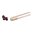 VICKERS ELITE mirino anteriore in fibra ottica rossa per GLOCK 42/43