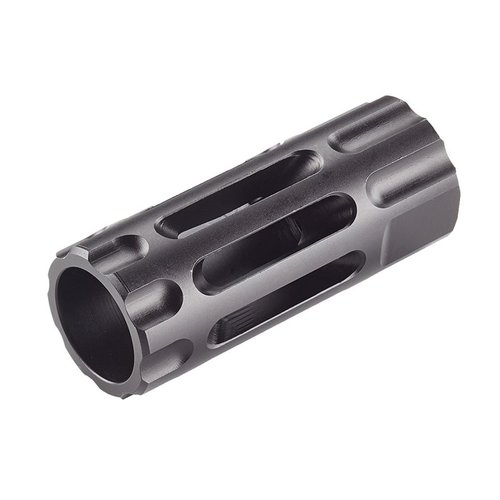 Il Q-Comp di Wilson Combat offre un controllo del rinculo superiore, riducendo il flash e il rumore, ed è facile da installare su AR-15 con diverse filettature.