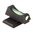 VICKERS ELITE MIRA ANTERIORE FIBRA OTTICA VERDE ALTEZZA .165"