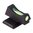 WILSON COMBAT VICKERS ELITE MIRINO ANTERIORE FIBRA OTTICA VERDE .180" ALTEZZA