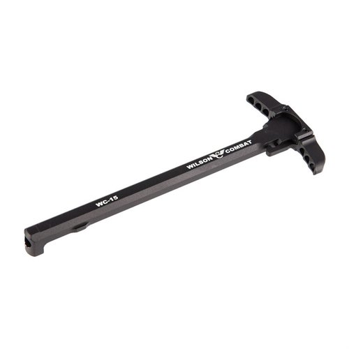 L'AR-15 Ambidextrous Charging Handle di Wilson Combat offre leve sovradimensionate, costruzione in alluminio e design che riduce i punti deboli, perfetto per ogni tiratore.