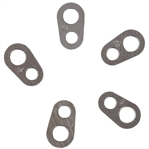 Kit di barrel link Wilson per 1911 con link di diverse misure per una migliore chiusura e funzionamento; include .268", .273", .278", .283" e .288".