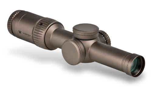 Il VORTEX Razor HD-E Gen II 1-6x24mm VMR-2 Moa offre un'ottica di alta qualità con versatilità, chiarezza e precisione per ogni situazione di tiro.