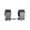 Attacco per ottica ADVERSUS - diametro 40 mm - altezza 38 mm - 0 MOA - nero