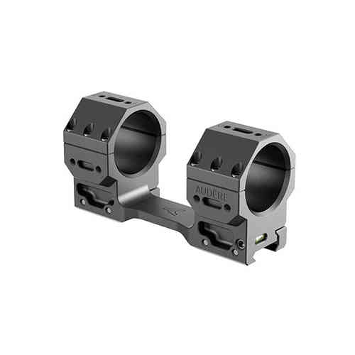 Il montaggio ottico ADVERSUS di AUDERE, con diametro 36 e altezza 38, offre una precisione di 20 MOA e un design elegante in nero, ideale per ogni tiratore.