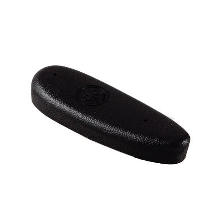 Il Calciolo Caccia in gomma nera pieno da 12mm di Beretta offre comfort e stabilità, ideale per il calibro 12 e 20, migliorando la tua esperienza di tiro.
