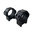 Anelli in alluminio con attacco Picatinny - Ø30 mm H8 mm