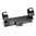 Attacco a sgancio rapido per Picatinny - D34 mm H7,5 mm